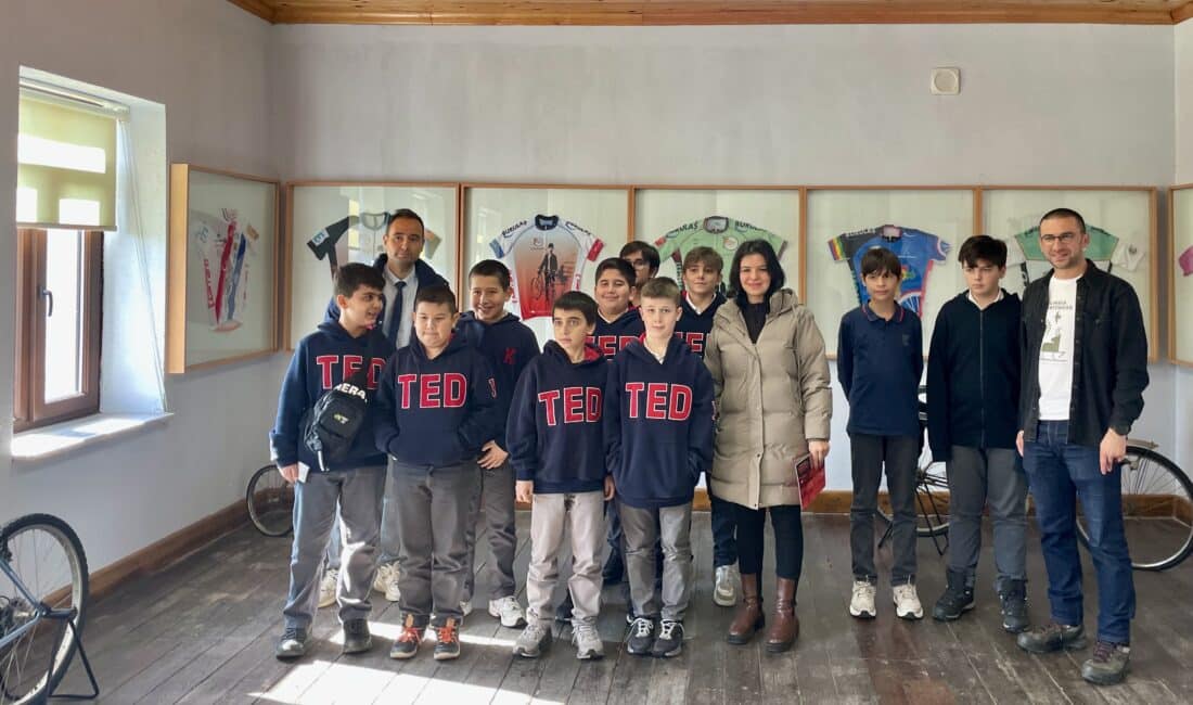 Nilüfer Belediyesi, Ertan Ayçetin Bisikletevi’nde ağırladığı Özel bir okulun Bisiklet