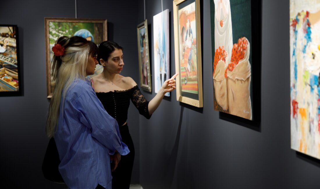 Bursa Kent Konseyi Ressamlar Çalışma Grubu tarafından hazırlanan ‘Kadın ve