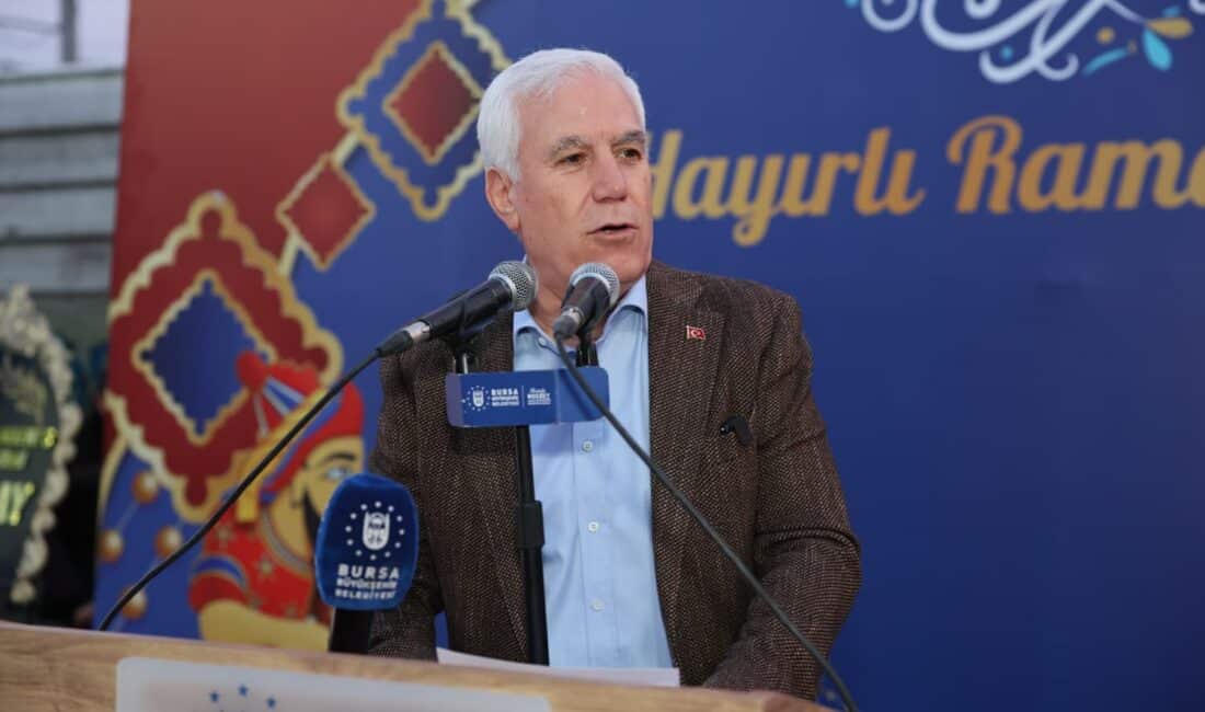  Bursa genelinde düzenlediği etkinliklerle Ramazan ayının paylaşma ve dayanışma