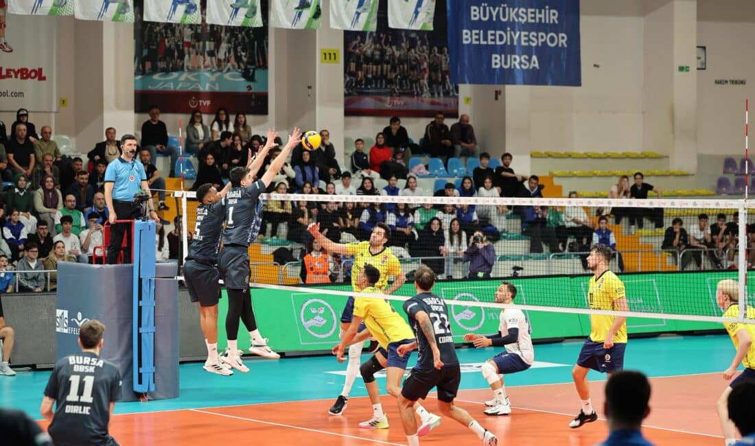 SMS Grup Efeler Ligi’nde daha önceden play-off’u garantileyen Bursa Büyükşehir