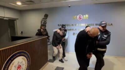 Bursa'da organize polisinin tefecilere yönelik düzenlediği operasyonda 34 kişiyi yüksek