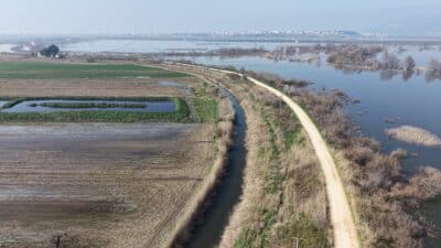 Bursa'nın Karacabey ilçesindeki çiftçiler, yeni sezon ekim için tarım alanlarını