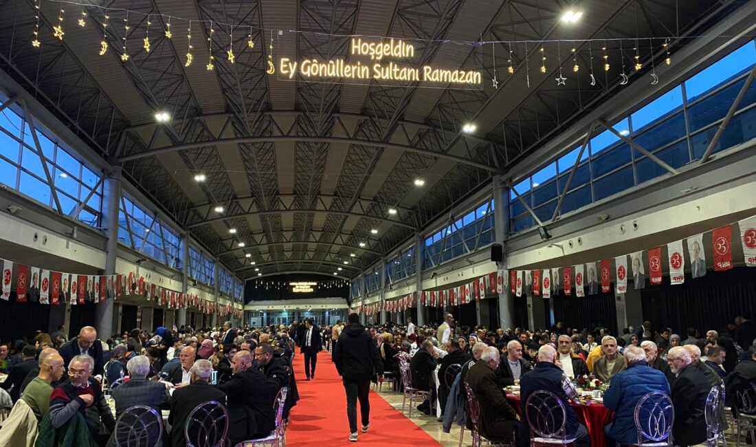 MHP Bursa İl Başkanlığı’nın düzenlediği iftar programında yaklaşık 5 bin