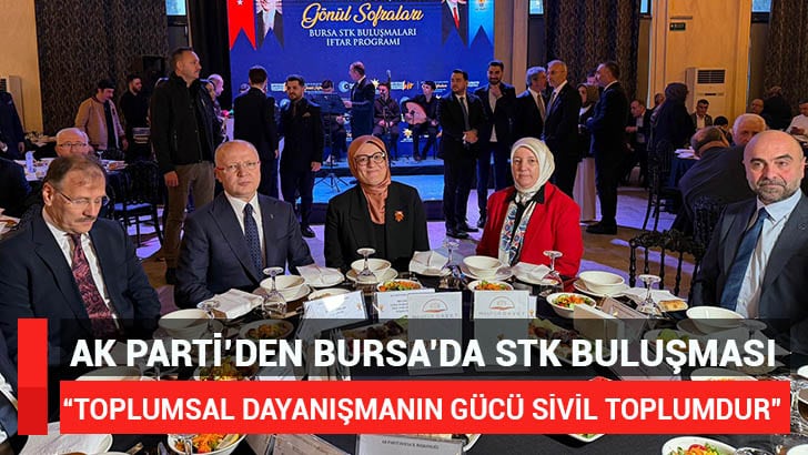 AK Parti tarafından Bursa’da sivil