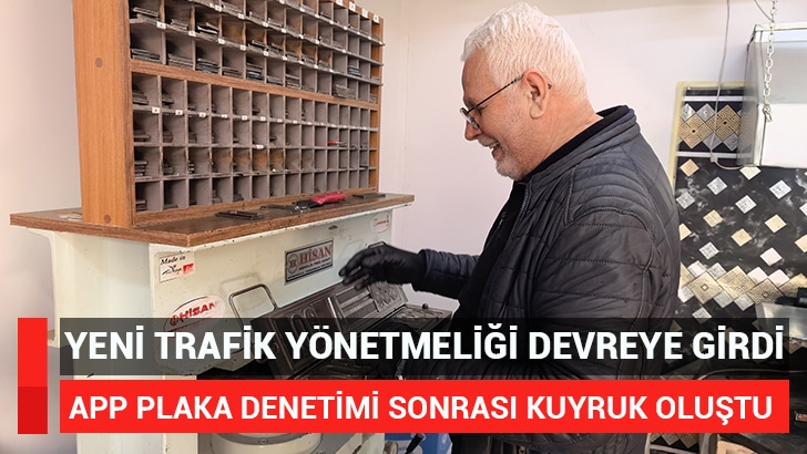 Bursa'nın İnegöl ilçesinde yeni trafik