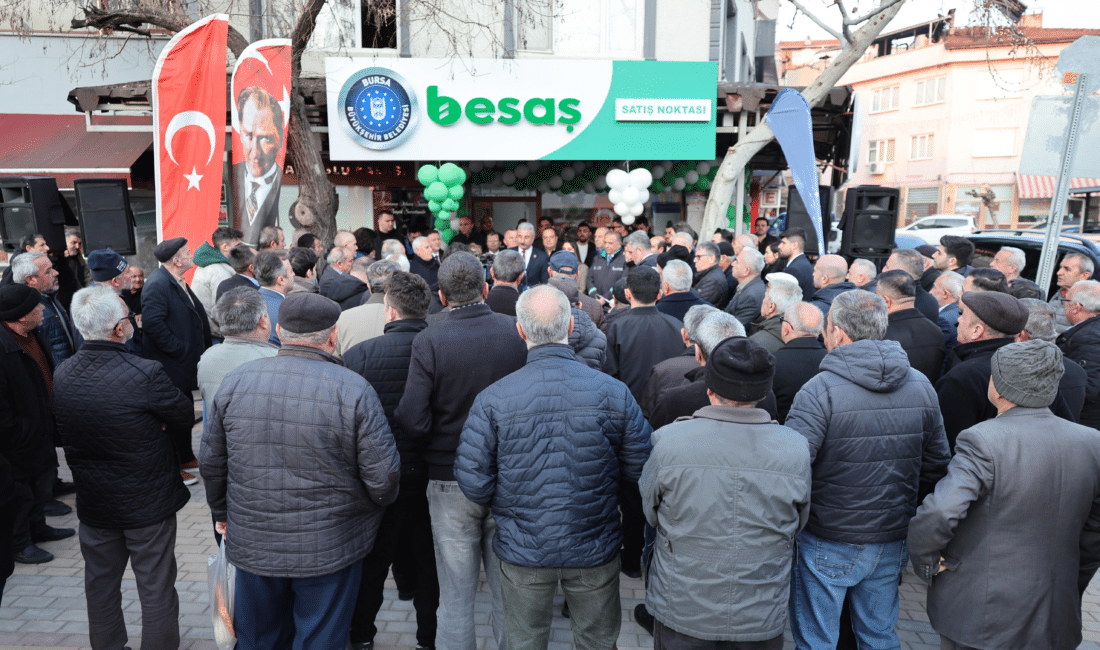 Bursa Büyükşehir Belediyesi, kent merkezinin yanı sıra ilçelere de BESAŞ