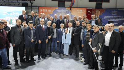 Bursa Büyükşehir Belediyesi’nin Orhaneli ilçesinde düzenlediği iftar programına katılan Başkan