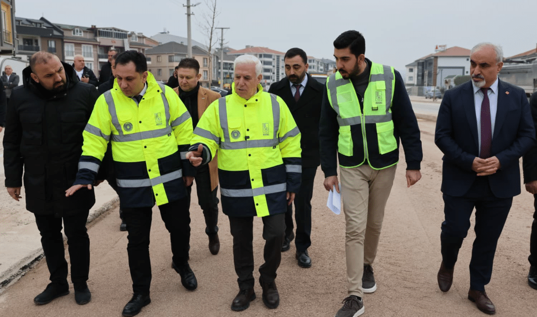 Bursa Büyükşehir Belediyesi, kentin daha sağlıklı ve sürdürülebilir bir altyapıya