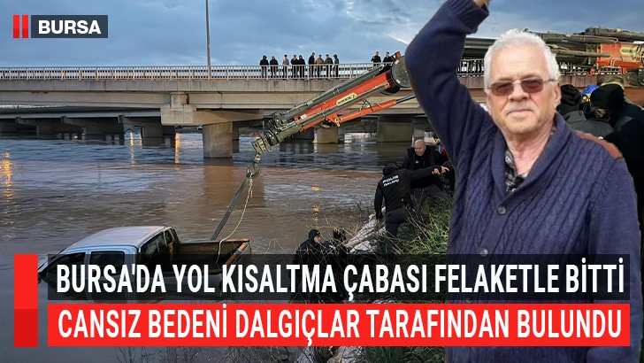 Karacabey’de Canbolu Köprüsü altında yolu