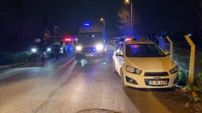 Bursa'nın İnegöl ilçesinde polisin 'dur' ihtarına uymayan alkollü sürücü, 10