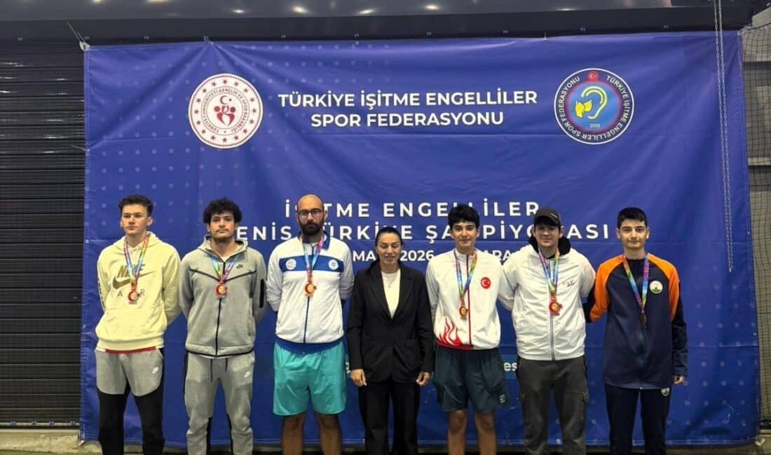 Türkiye İşitme Engelliler Spor Federasyonu tarafından Ankara’da düzenlenen Büyükler Türkiye