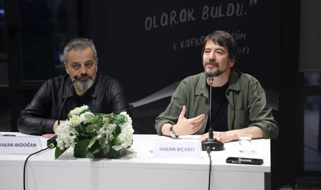 Nilüfer Belediyesi’nin düzenlediği Koza Buluşmaları’nın konuğu olan yazar Hakan Bıçakçı,