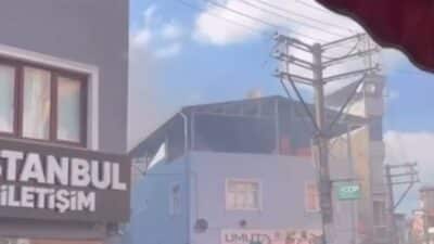 Bursa’nın Osmangazi ilçesi’nde bir evin çatı katında çıkan yangın, mahallede