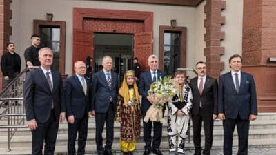 Bursa'nın İnegöl ilçesine fuar açılışı için gelen Ticaret Bakanı Prof.