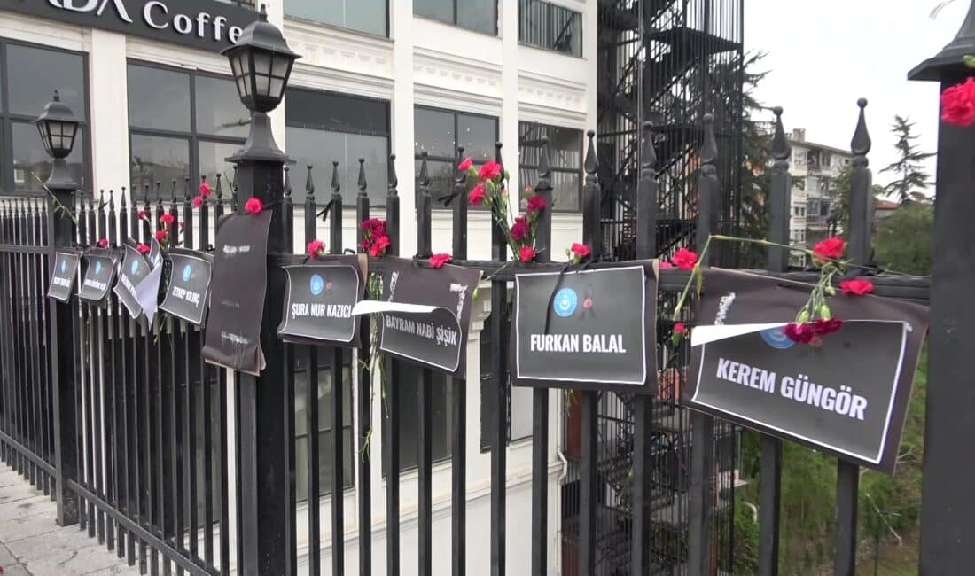 Kahramanmaraş'ta yaşanan okul saldırısında hayatını kaybeden öğretmen ve öğrenciler, Bursa'da