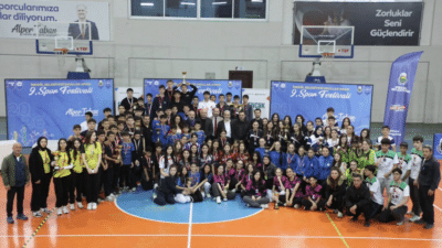 İnegöl Belediyesi 9. Okullar Arası Spor Festivali kapsamında puanlı atletizm