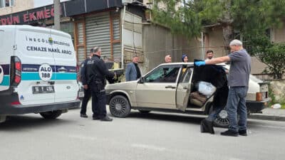 Bursa'nın İnegöl ilçesinde gece saatlerinde yaşanan olayda 22 yaşındaki genç,