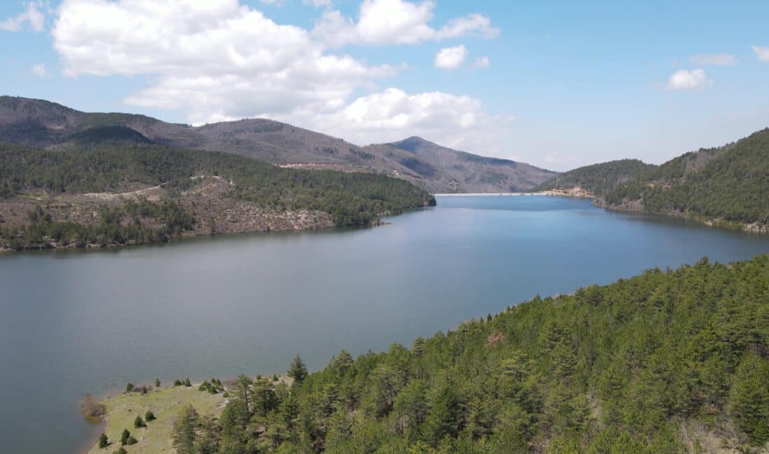 Bursa'nın önemli içme suyu kaynaklarından Nilüfer Barajı'nda son dönemde etkili