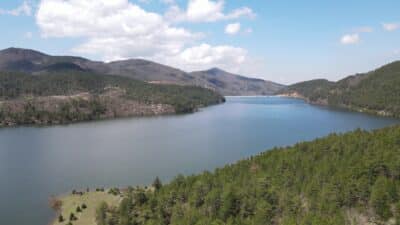 Bursa'nın önemli içme suyu kaynaklarından Nilüfer Barajı'nda son dönemde etkili