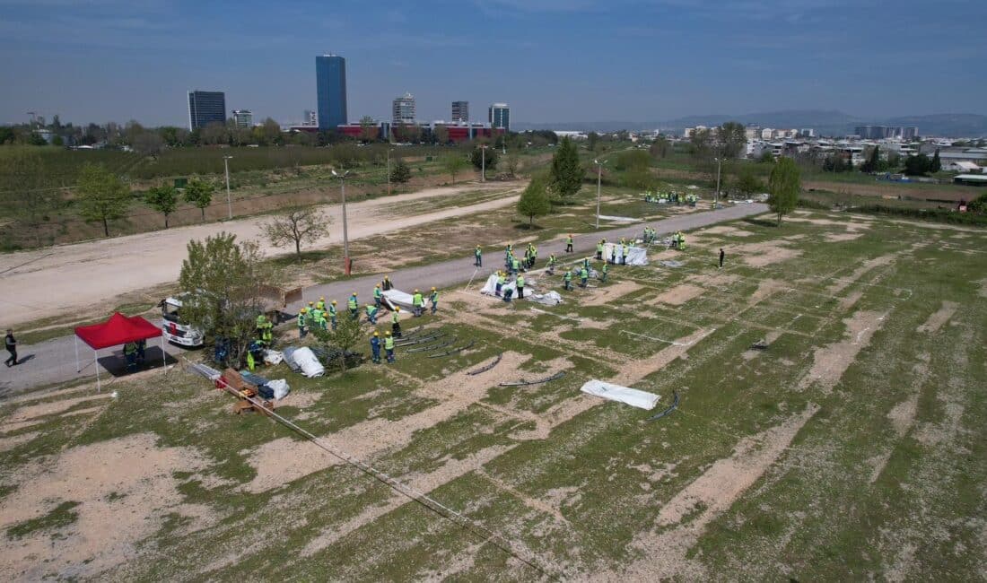 Yıldırım Belediyesi, afet yönetimi alanında Türkiye'ye örnek olacak bir başarıya