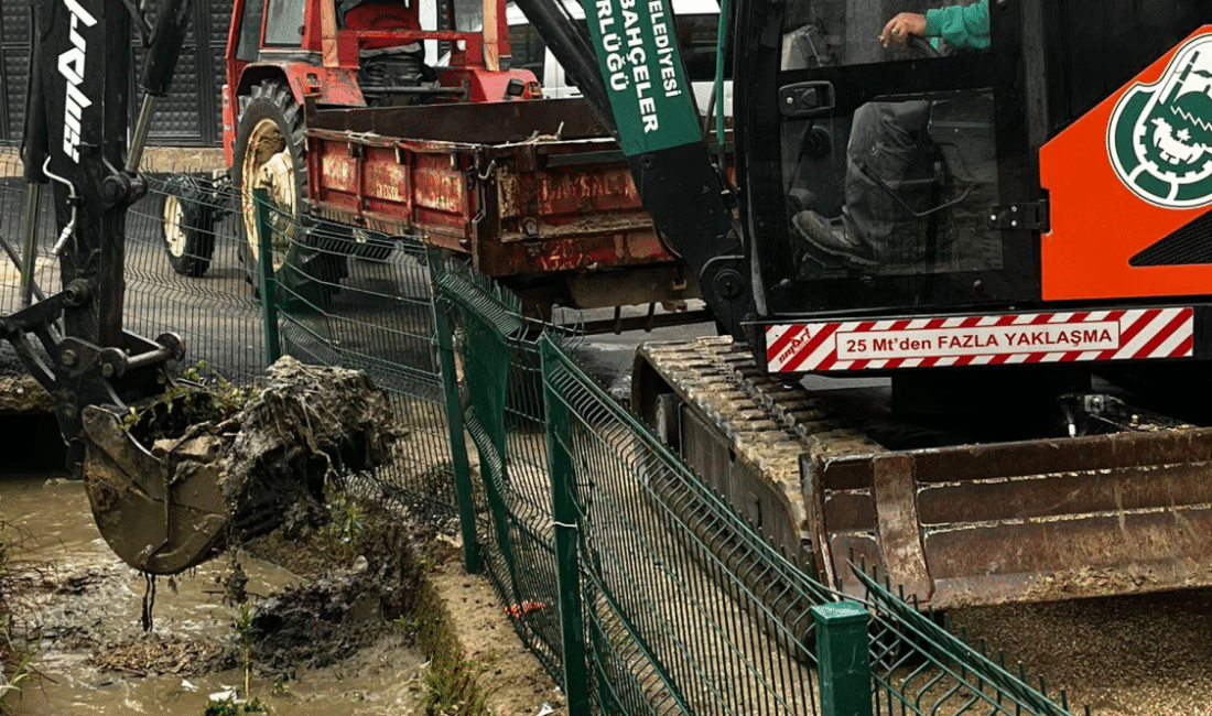 Bursa'nın İnegöl İlçe Belediyesi, Cerrah Mahallesi’nde gerçekleştirdiği çalışma kapsamında 5