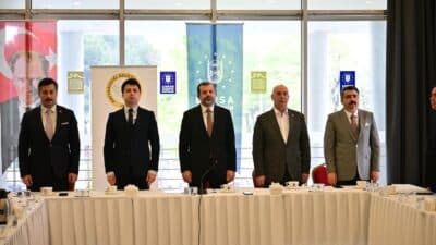 Yenişehir Belediye Başkanı Ercan Özel de HAGEL’in encümen üyeliğine seçildi.