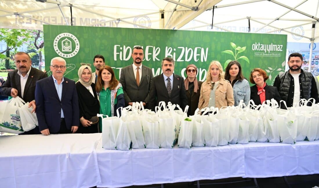  Bursa'da Yıldırım Belediyesi, daha yeşil ve daha üretken bir gelecek