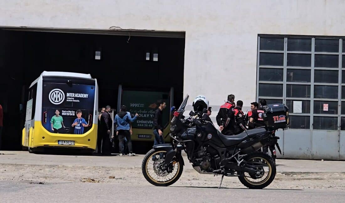 Bursa'nın İnegöl ilçesinde bir oto tamirhanesine düzenlenen silahlı saldırıda kan