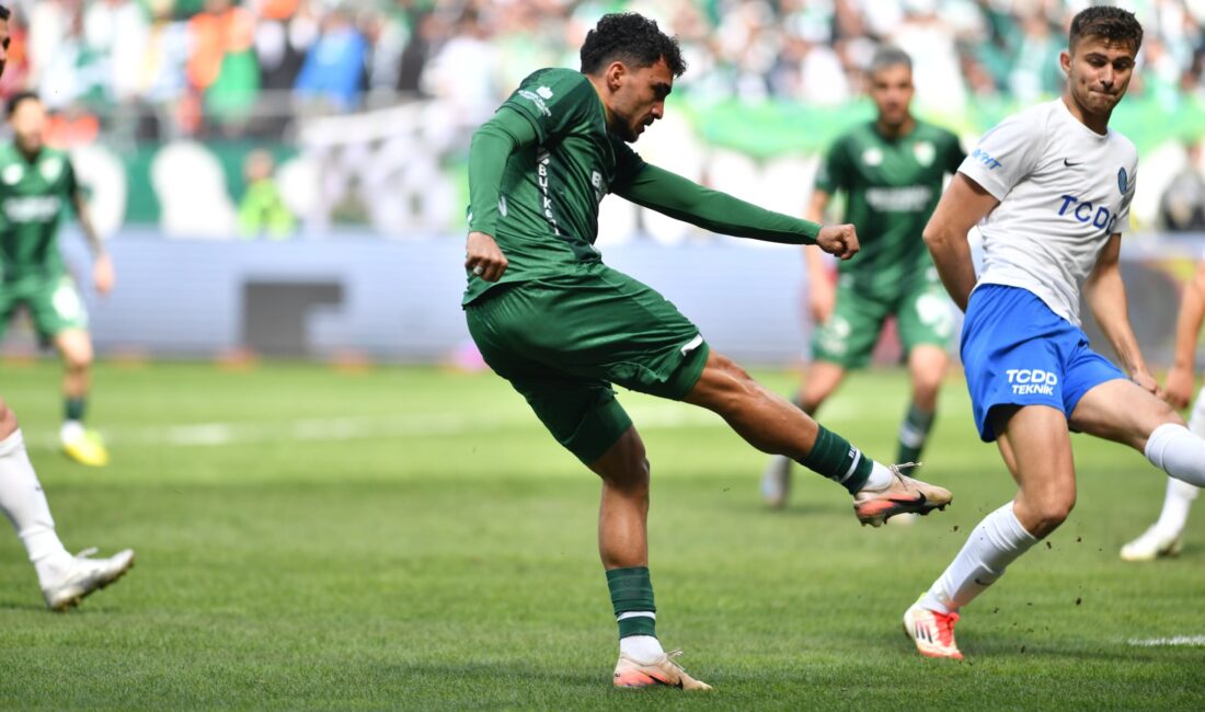 TFF 2. Lig’in 32. haftasında sahaya çıkan Bursaspor, Ankara Demirspor’u