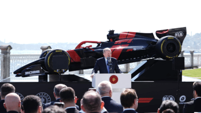 Cumhurbaşkanı Recep Tayyip Erdoğan, Formula 1 Türkiye GP Tanıtım Programı'nda