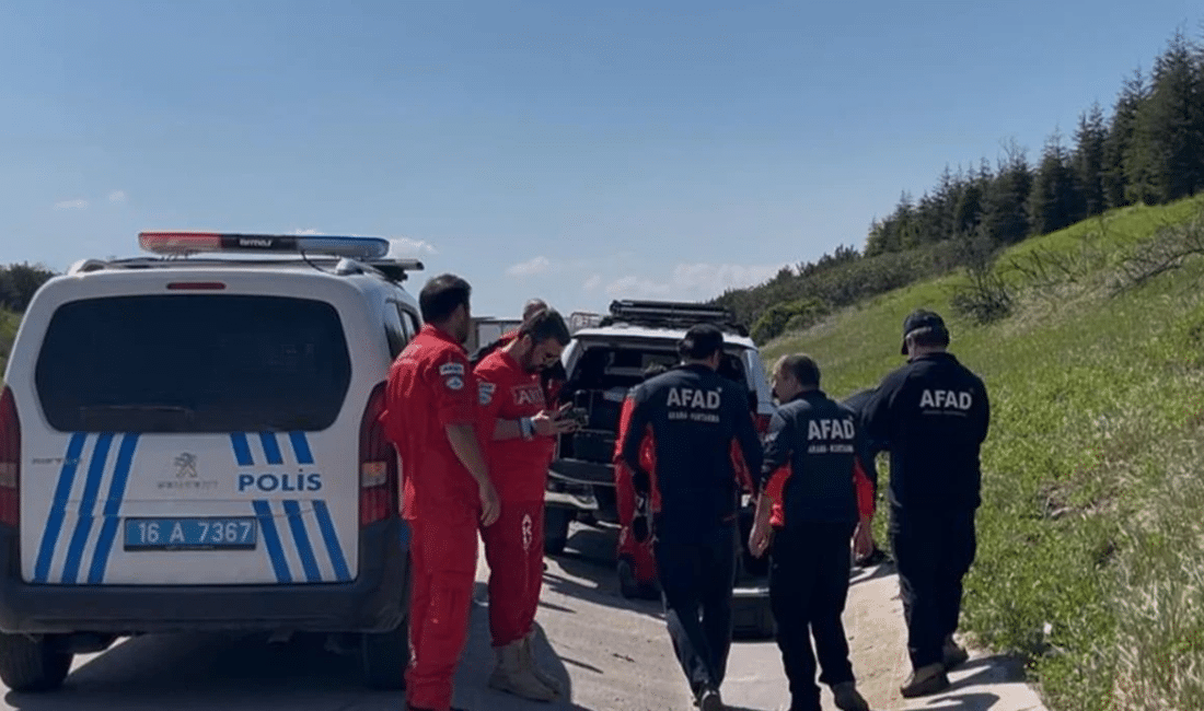 Bursa’da 112 Acil Çağrı Merkezi’ne yapılan “5 yaşındaki çocuk otoyol