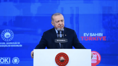Cumhurbaşkanı Recep Tayyip Erdoğan, İstanbul’da 100 bin sosyal konutun hak