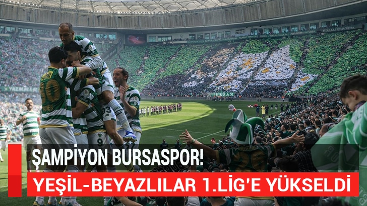 Bursaspor, sahasında Somaspor’u 5-1 mağlup