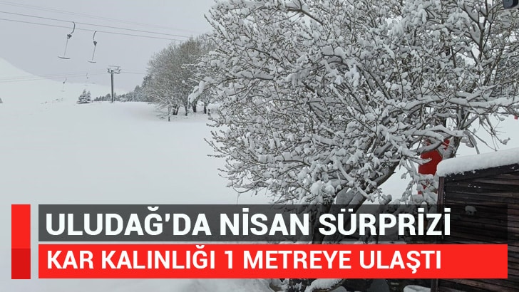 Bursa’da bahar beklenirken kış geri