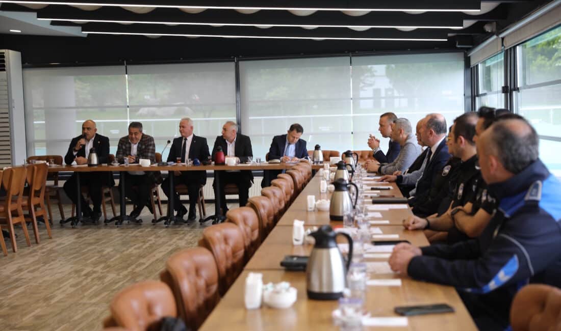  Bursa Büyükşehir Belediyesi koordinasyonunda 17 ilçenin zabıta müdürlükleri bir