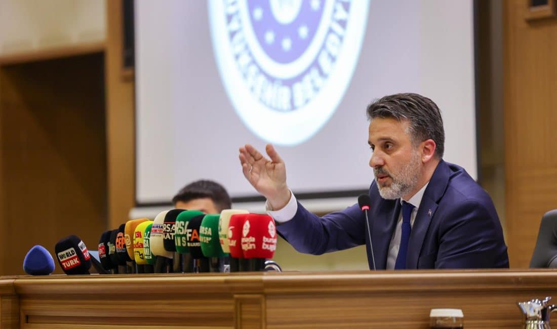 Bursa Büyükşehir Belediyesi Meclisi’nin Mayıs ayı ikinci olağan toplantısına Bursa