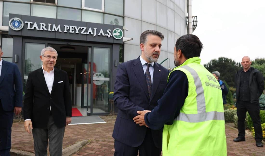 Bursa Büyükşehir Belediyesi Başkan Vekili Şahin Biba, Kurban Bayramı öncesinde