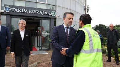 Bursa Büyükşehir Belediyesi Başkan Vekili Şahin Biba, Kurban Bayramı öncesinde