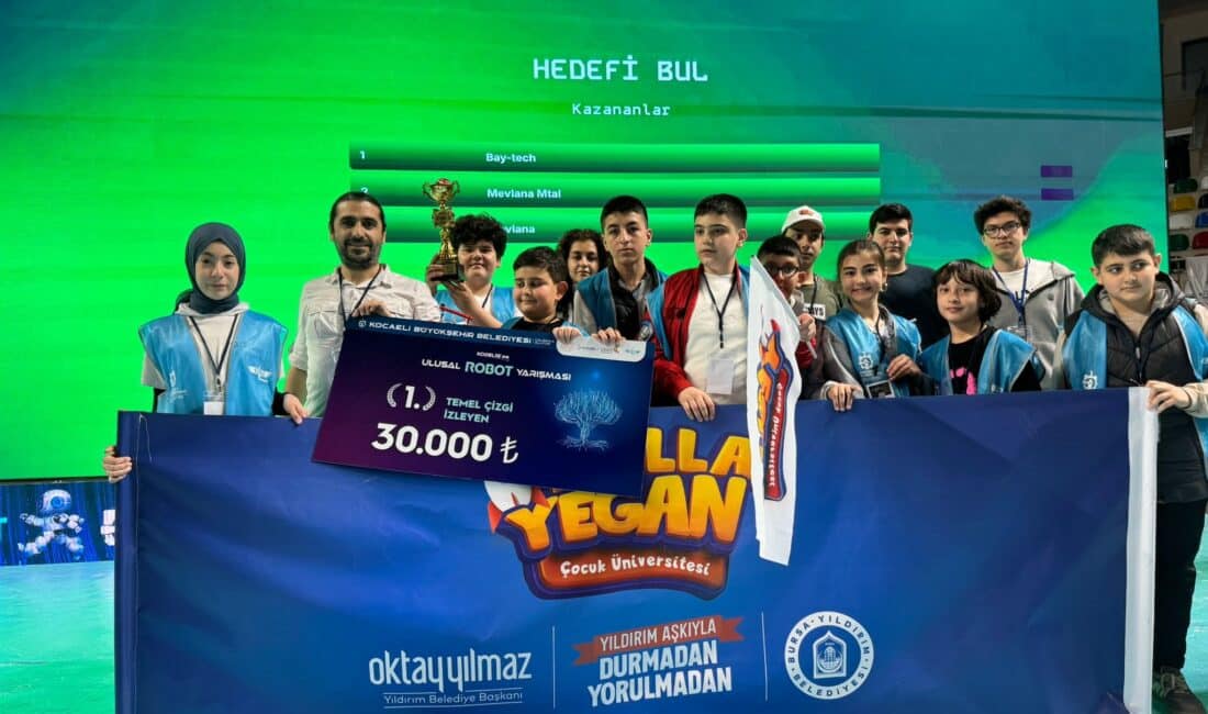 Bursa'da Yıldırım Belediyesi’nin çocukları bilim, teknoloji ve sanatla buluşturmak amacıyla