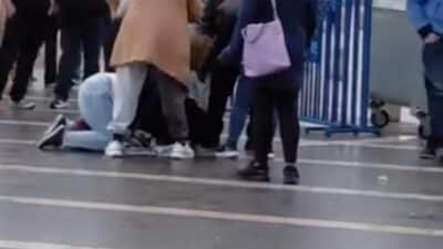 Bursa’nın en kalabalık noktalarından biri olan Osmangazi Meydanı'nda kan donduran