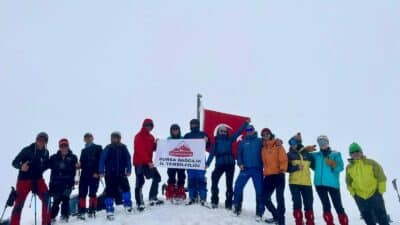 Marmara’nın zirvesi Uludağ, Mayıs ayında adeta kış uykusuna geri döndü!