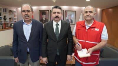 Bursa'da Yıldırım Belediye Başkanı Oktay Yılmaz, yaklaşan Kurban Bayramı dolayısıyla
