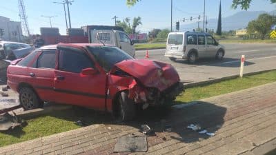 Bursa’nın Orhangazi ilçesinde sabah saatlerinde meydana gelen trafik kazasında 1