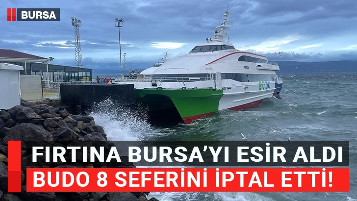 Bursa ile İstanbul arasında deniz