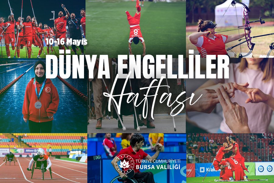 Bursa Valiliği, 10-16 Mayıs Dünya Engelliler Haftası dolayısıyla bir farkındalık