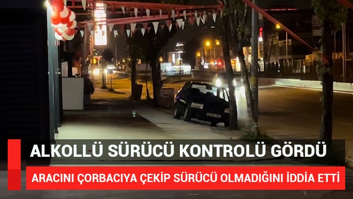 Bursa'da gece saatlerinde ana yol