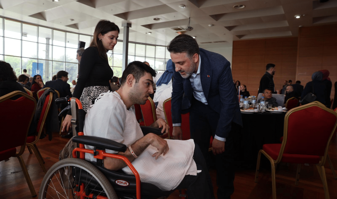 Bursa Büyükşehir Belediyesi tarafından düzenlenen ‘Engelsiz Bursa Buluşması’nda, özel gereksinimli