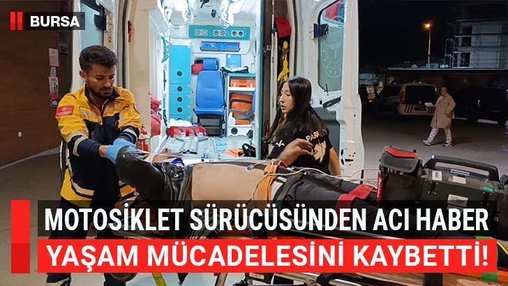 Bursa’nın İnegöl ilçesinde dün akşam