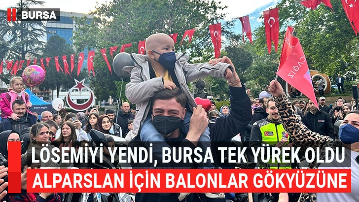 Bursa’nın Orhangazi ilçesinde lösemiyle mücadeleyi