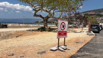  Bursa Büyükşehir Belediyesi, Gemlik sahilinde hem afet riskini azaltacak